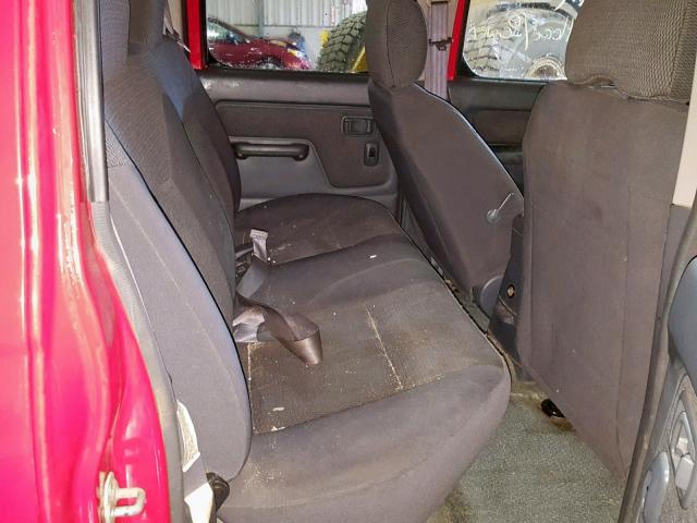 1N6MD29Y03C467798 - 2003 NISSAN FRONTIER C RED photo 6