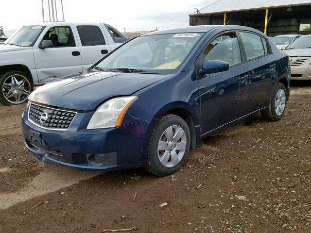 3N1AB61E57L611671 - 2007 NISSAN SENTRA 2.0 BLUE photo 2