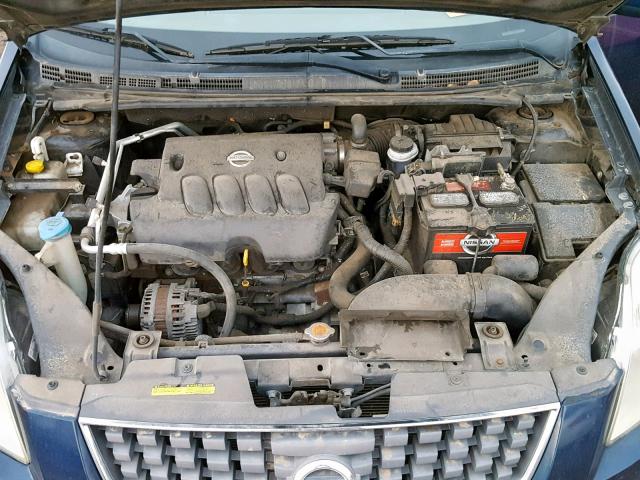 3N1AB61E57L611671 - 2007 NISSAN SENTRA 2.0 BLUE photo 7