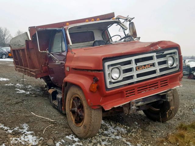 1GDK7D1BXBV584629 - 1981 GMC C7000 C7D0 RED photo 1