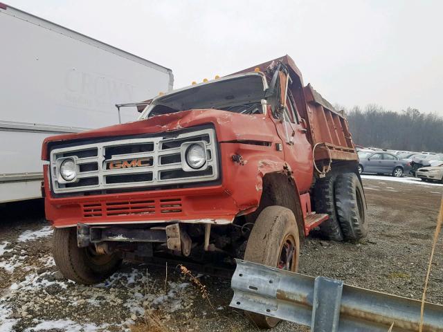 1GDK7D1BXBV584629 - 1981 GMC C7000 C7D0 RED photo 2