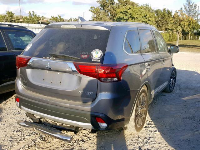 JA4JZ4AX8HZ048344 - 2017 MITSUBISHI OUTLANDER GRAY photo 4