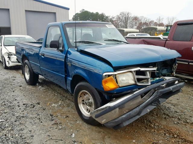 1FTCR10A9PUC98147 - 1993 FORD RANGER GREEN photo 1