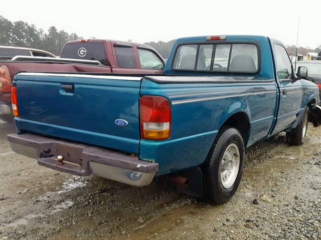 1FTCR10A9PUC98147 - 1993 FORD RANGER GREEN photo 4