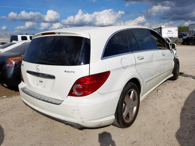 4JGCB6FE9AA107780 - 2010 MERCEDES-BENZ R 350 4MATIC  photo 4