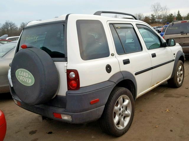 SALNY22292A204147 - 2002 LAND ROVER FREELANDER WHITE photo 4