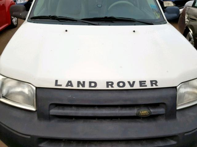 SALNY22292A204147 - 2002 LAND ROVER FREELANDER WHITE photo 7