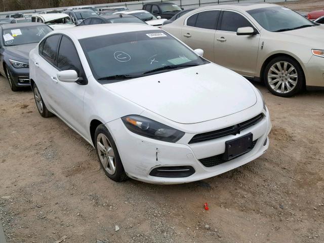 1C3CDFBB6FD158951 - 2015 DODGE DART SXT WHITE photo 1