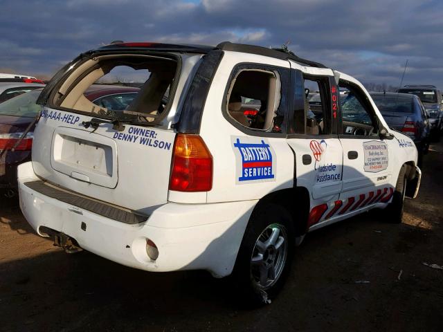 1GKDT13S452211729 - 2005 GMC ENVOY WHITE photo 4