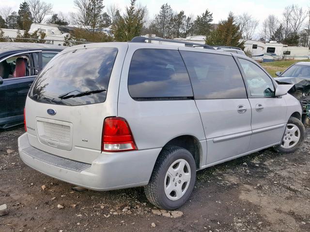 2FMZA51626BA16188 - 2006 FORD FREESTAR S SILVER photo 4