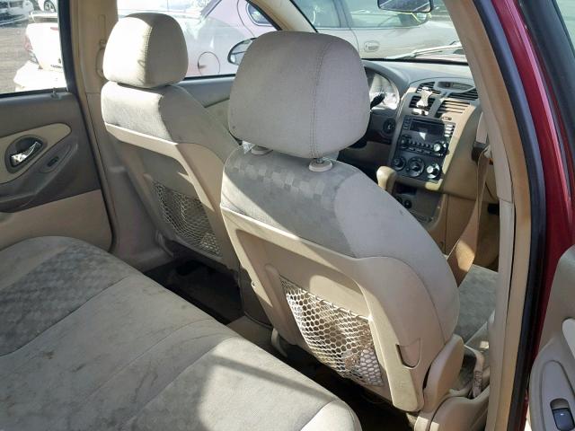 1G1ZT528X5F246629 - 2005 CHEVROLET MALIBU LS 红色 照片 6