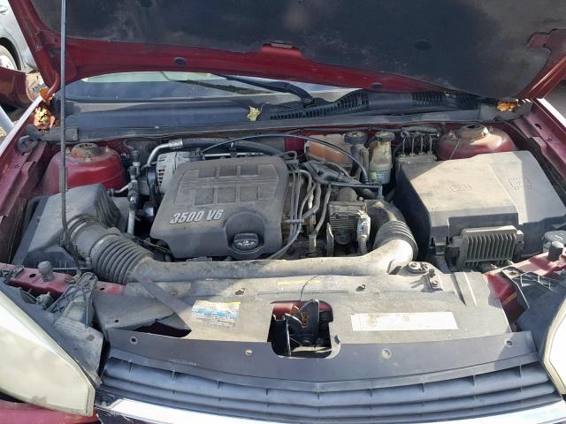 1G1ZT528X5F246629 - 2005 CHEVROLET MALIBU LS 红色 照片 7