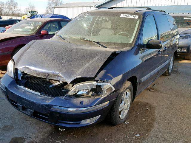 2FMZA52493BA15595 - 2003 FORD WINDSTAR S BLUE photo 2