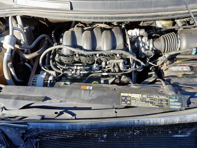 2FMZA52493BA15595 - 2003 FORD WINDSTAR S BLUE photo 7