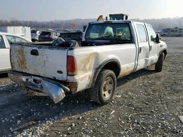 1FTWW30P75EB57381 - 2005 FORD F350 SRW S WHITE photo 4