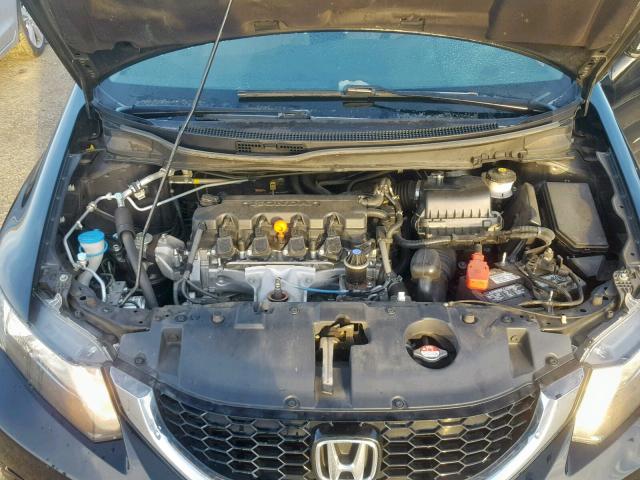 2HGFB2F97FH536763 - 2015 HONDA CIVIC EXL BLACK photo 7