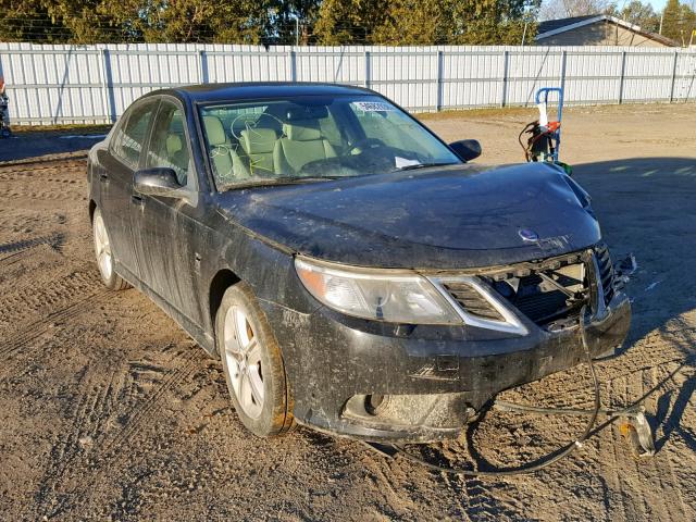 YS3FB47Y591013043 - 2009 SAAB 9-3 2.0T BLACK photo 1