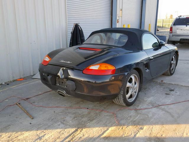 WP0CA2980XU624849 - 1999 PORSCHE BOXSTER BLACK photo 4