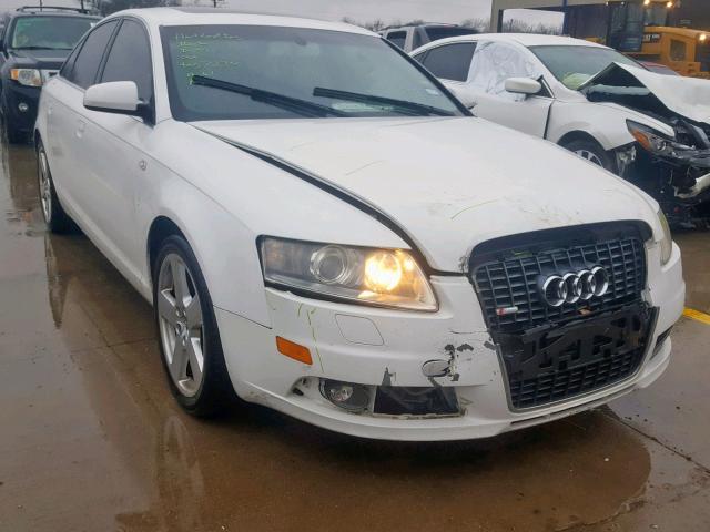 WAUBH74F47N009352 - 2007 AUDI A6 S-LINE WHITE photo 1