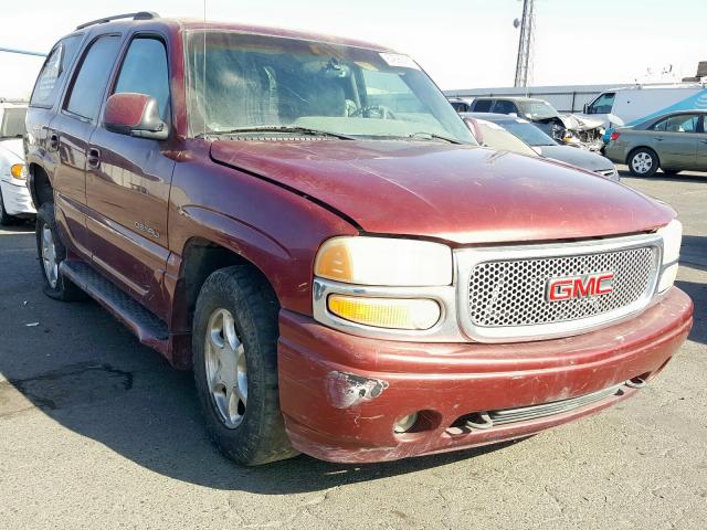 1GKEK63U71J280033 - 2001 GMC DENALI BURGUNDY photo 1