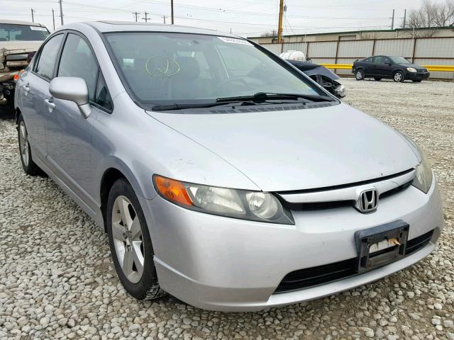 2HGFA16988H338094 - 2008 HONDA CIVIC EXL SILVER photo 1