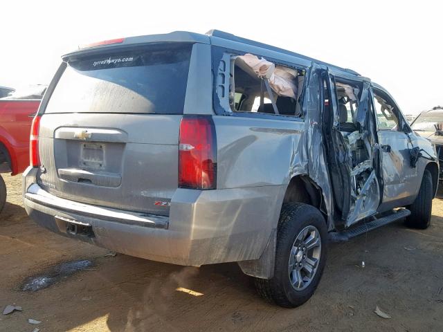 1GNSKHKC6JR174524 - 2018 CHEVROLET SUBURBAN K GRAY photo 4