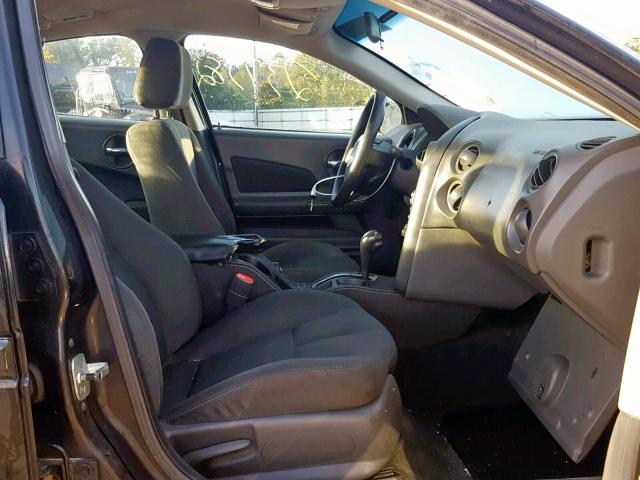 2G2WP522641280619 - 2004 PONTIAC GRAND PRIX BLACK photo 5