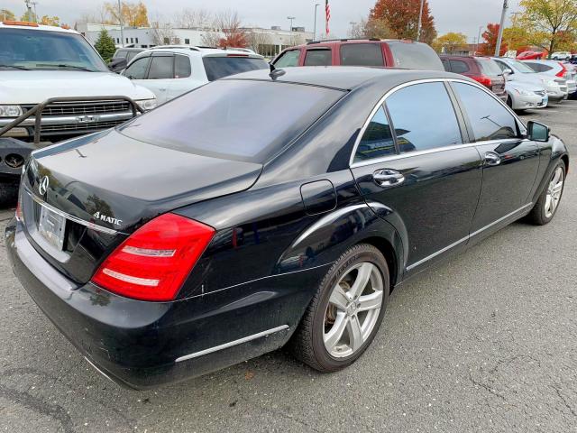 WDDNG8GB1BA362896 - 2011 MERCEDES-BENZ S 550 4MAT BLACK photo 3