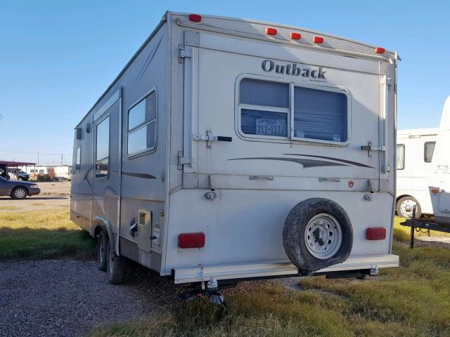 4YDT28K297B451346 - 2007 KEYSTONE OUTBACK WHITE photo 3