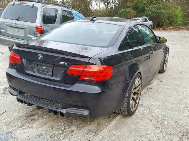 WBSKG9C55BE797134 - 2011 BMW M3 BLACK photo 4