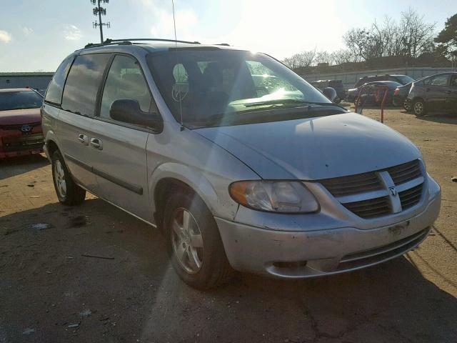 1D4GP45R95B162474 - 2005 DODGE CARAVAN SX GRAY photo 1