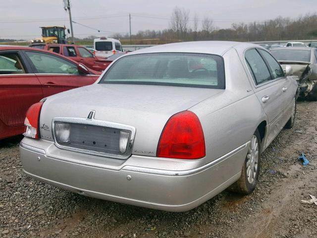 1LNHM81W75Y643734 - 2005 LINCOLN TOWN CAR S SILVER photo 4