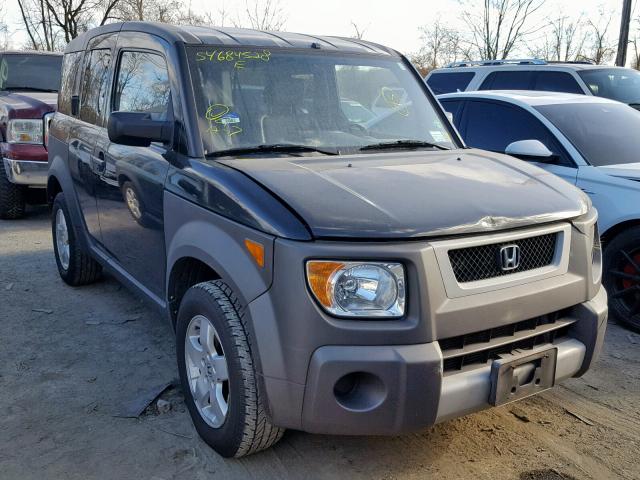 5J6YH28564L030447 - 2004 HONDA ELEMENT EX BLACK photo 1