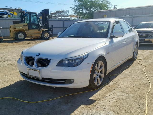 WBANW1C51AC165988 - 2010 BMW 535 I WHITE photo 2