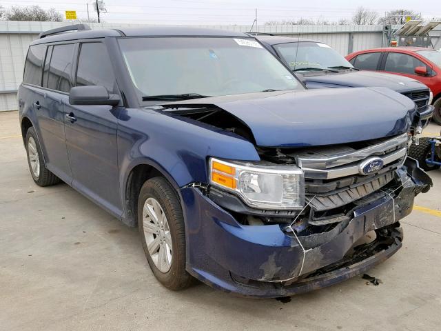 2FMGK5BC0CBD15425 - 2012 FORD FLEX SE BLUE photo 1