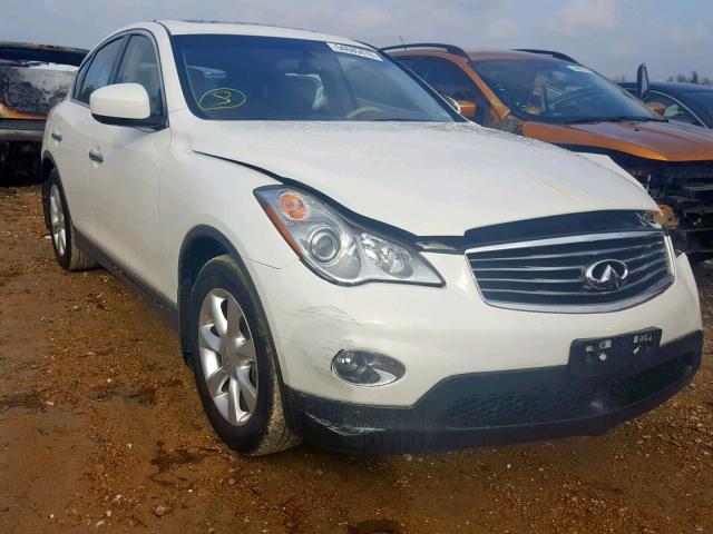 JN1AJ0HRXAM752385 - 2010 INFINITI EX35 BASE WHITE photo 1