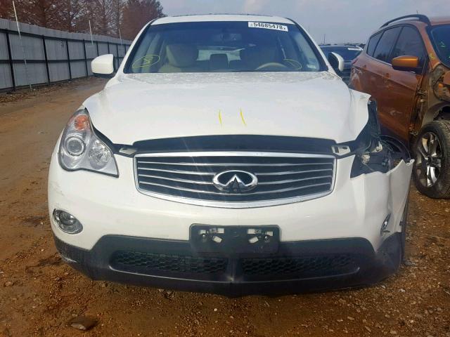 JN1AJ0HRXAM752385 - 2010 INFINITI EX35 BASE WHITE photo 7