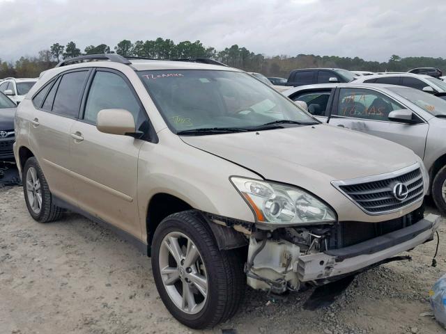 JTJGW31U062000266 - 2006 LEXUS RX 400 GOLD photo 1