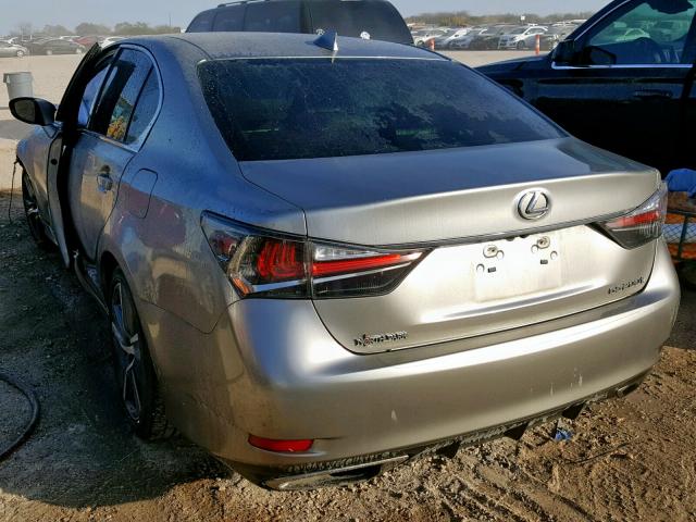 JTHBA1BL2GA000717 - 2016 LEXUS GS 200T TAN photo 3