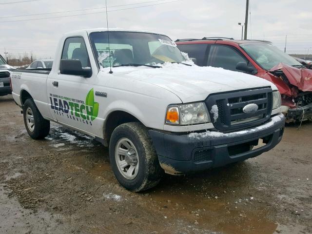 1FTYR10D87PA01951 - 2007 FORD RANGER WHITE photo 1