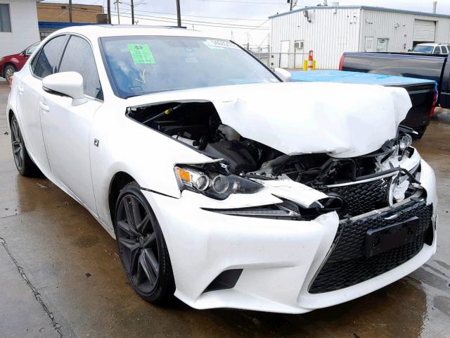 JTHBA1D22G5027980 - 2016 LEXUS IS 200T WHITE photo 1