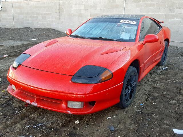 JB3XD64B3MY012153 - 1991 DODGE STEALTH R/ RED photo 2