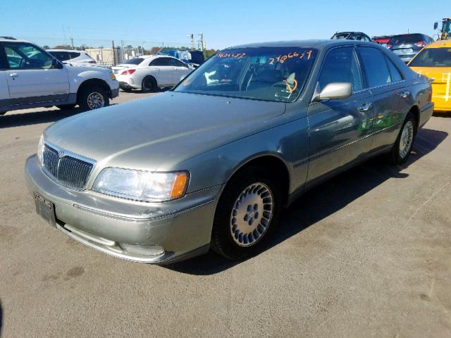 JNKBY31D1VM001810 - 1997 INFINITI Q45 BASE GRAY photo 2