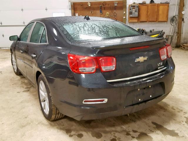 1G11E5SL9EF138966 - 2014 CHEVROLET MALIBU 2LT CHARCOAL photo 3