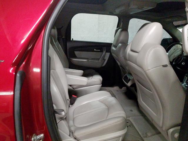 1GKER23D69J136036 - 2009 GMC ACADIA SLT RED photo 6