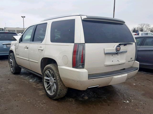 1GYS4CEF8DR377909 - 2013 CADILLAC ESCALADE P WHITE photo 3