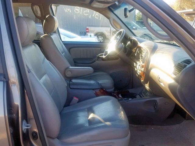 5TDZT38A86S266322 - 2006 TOYOTA SEQUOIA LI GRAY photo 5