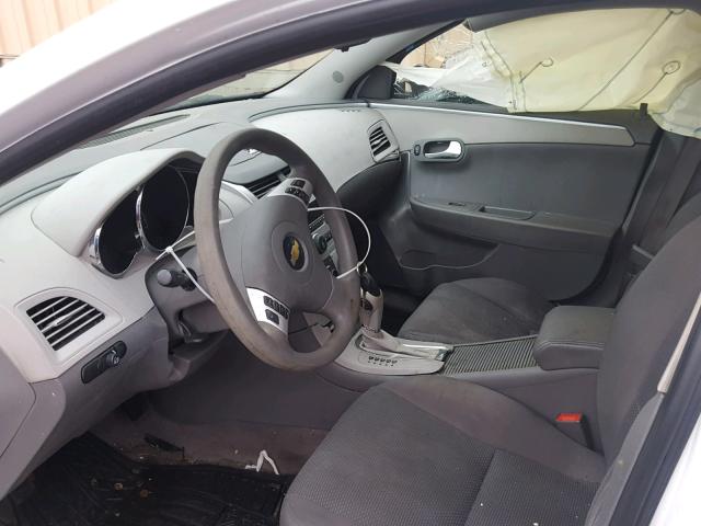 1G1ZA5EUXBF281763 - 2011 CHEVROLET MALIBU LS WHITE photo 5