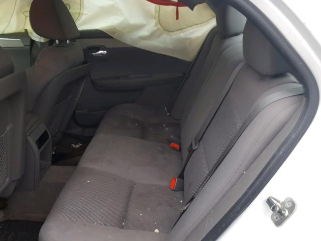 1G1ZA5EUXBF281763 - 2011 CHEVROLET MALIBU LS WHITE photo 6