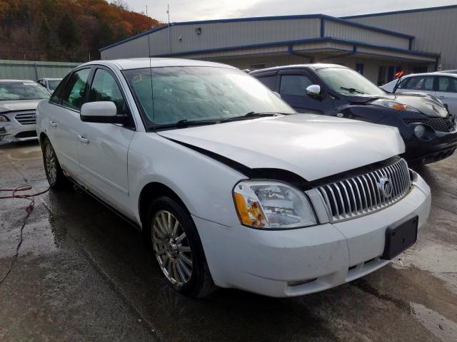 1MEHM43125G605668 - 2005 MERCURY MONTEGO PR WHITE photo 1